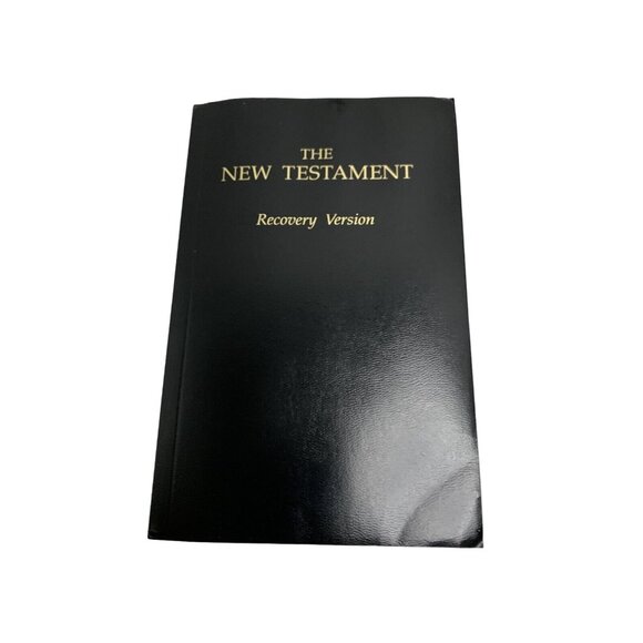 The New Testament Recovery Version Bible 1991 Living Stream Ministry Black - Picture 2 of 8